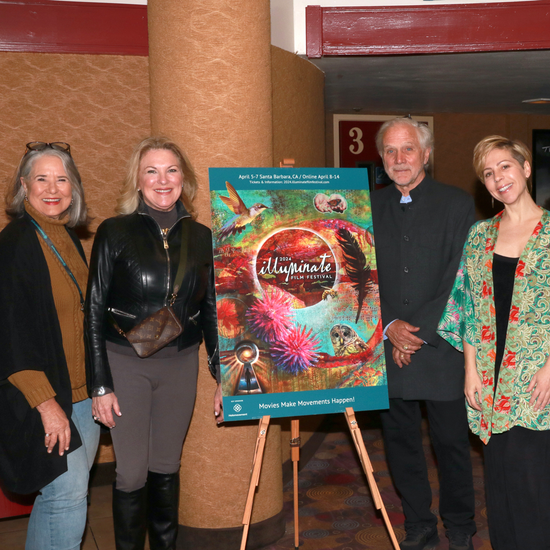 ILLUMINATE Film Festival Team with Poster